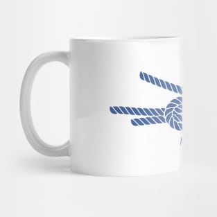 Nautical Reef Knot by Nuucs Mug